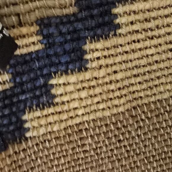 Vintage 90s Streetwear Womens Small Boho Chic Fringed Needlepoint Button‎ Vest - Picture 10 of 10